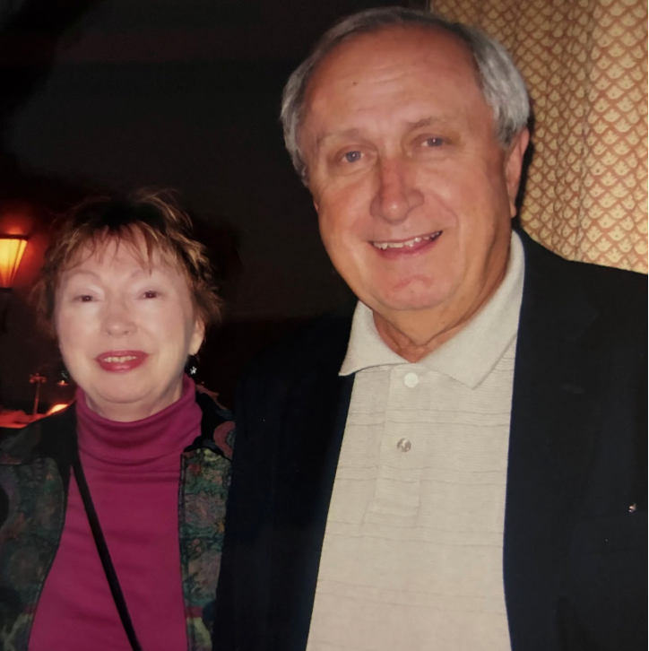 A photo of Jim and Phoebe Crimmins. Im Memoriam.